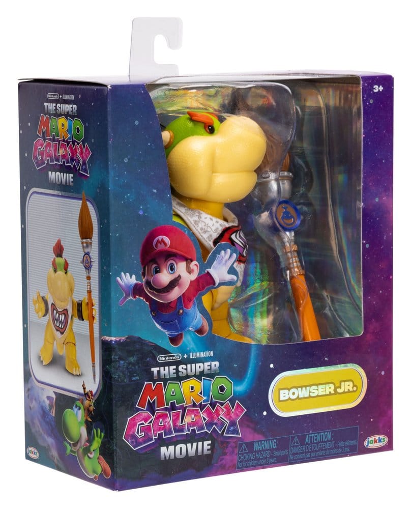 🧪 LAB | SU ORDINAZIONE The Super Mario Galaxy Movie Action Figure Bowser Jr. 13 cm