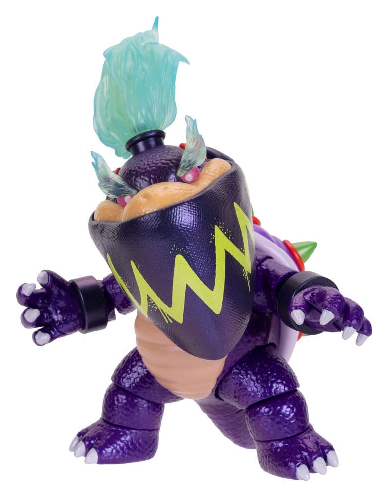 🧪 LAB | SU ORDINAZIONE The Super Mario Galaxy Movie Action Figure Wonder Bowser Jr. 13 cm