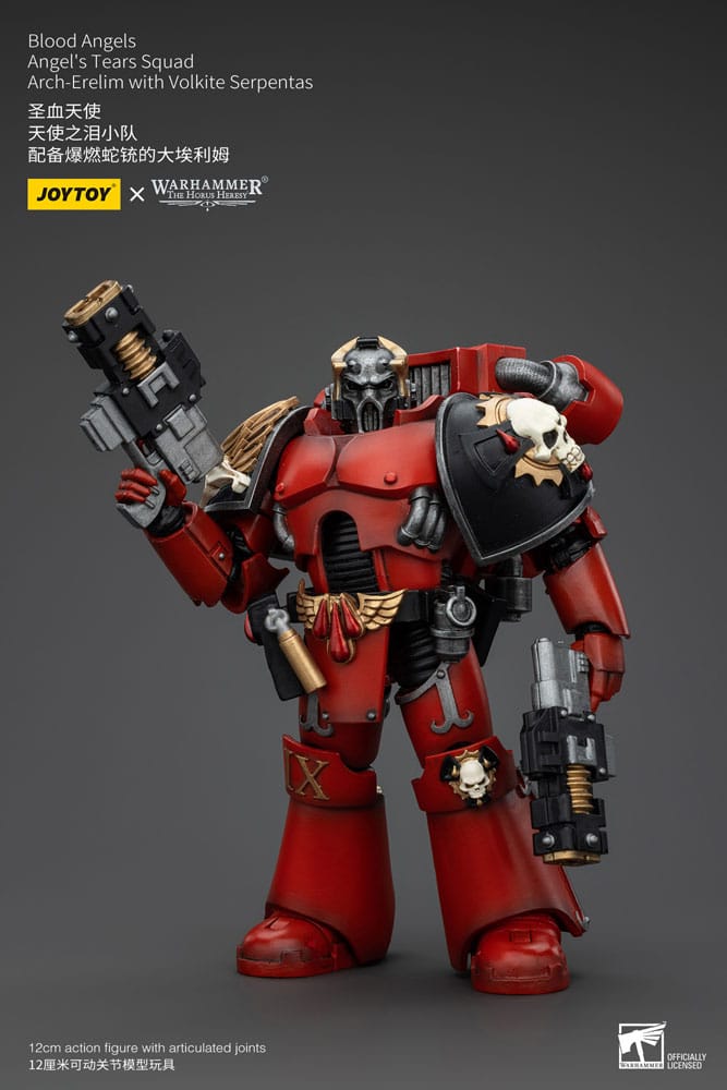 MADE TO ORDER Warhammer The Horus Heresy Action Figure 1/18 Blood Angels Angel's Tears Squad Arch-Erelim with Volkite Serpentas 12 cm *SPECIAL PRICE* SOLD OUT