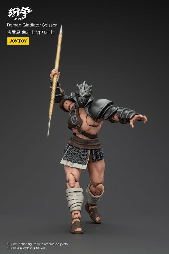 SU ORDINAZIONE Strife Action Figure 1/18 Roman Gladiator Scissor 11 cm