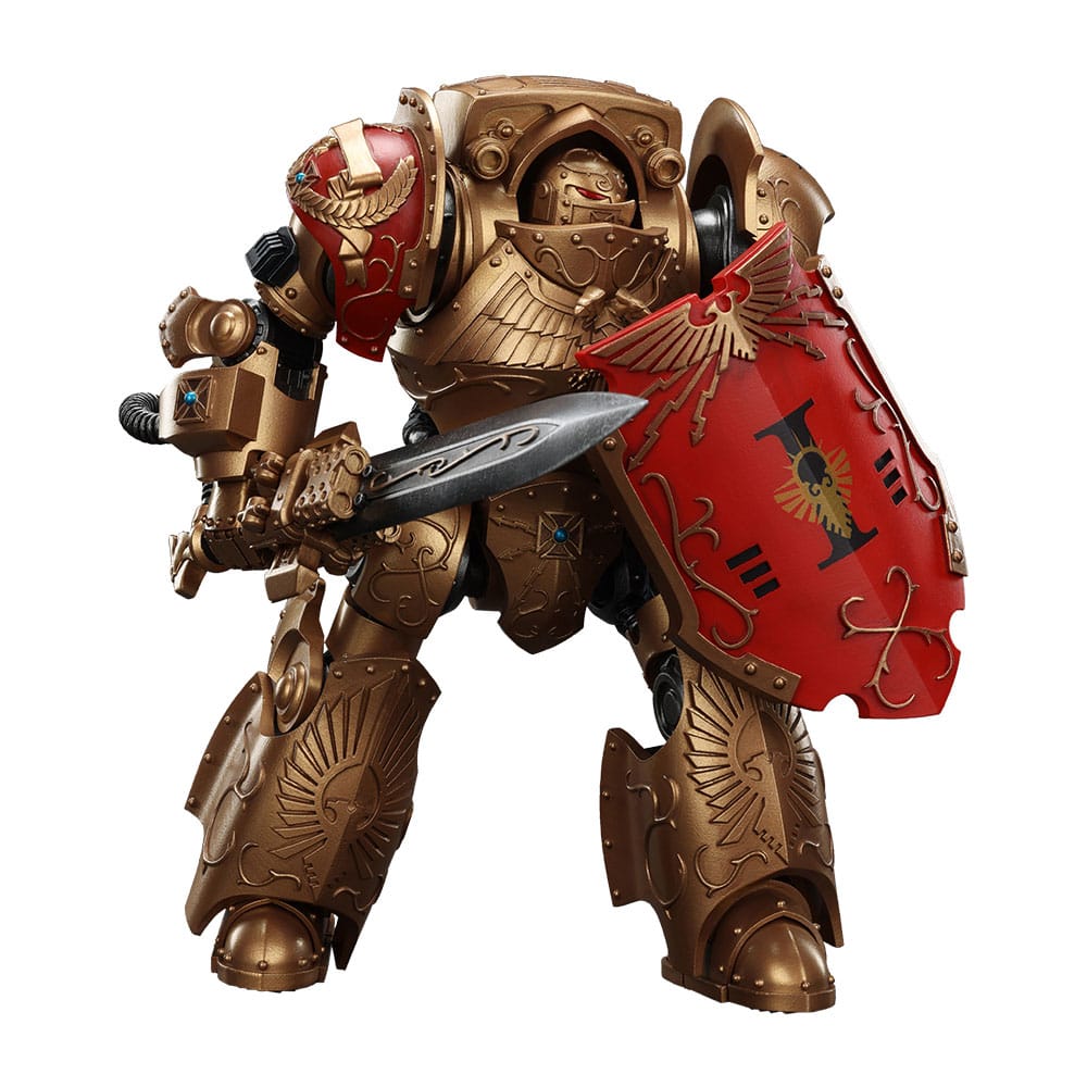 SU ORDINAZIONE Warhammer The Horus Heresy Action Figure Legio Custodes Contemptor-Galatus Dreadnought 25 cm