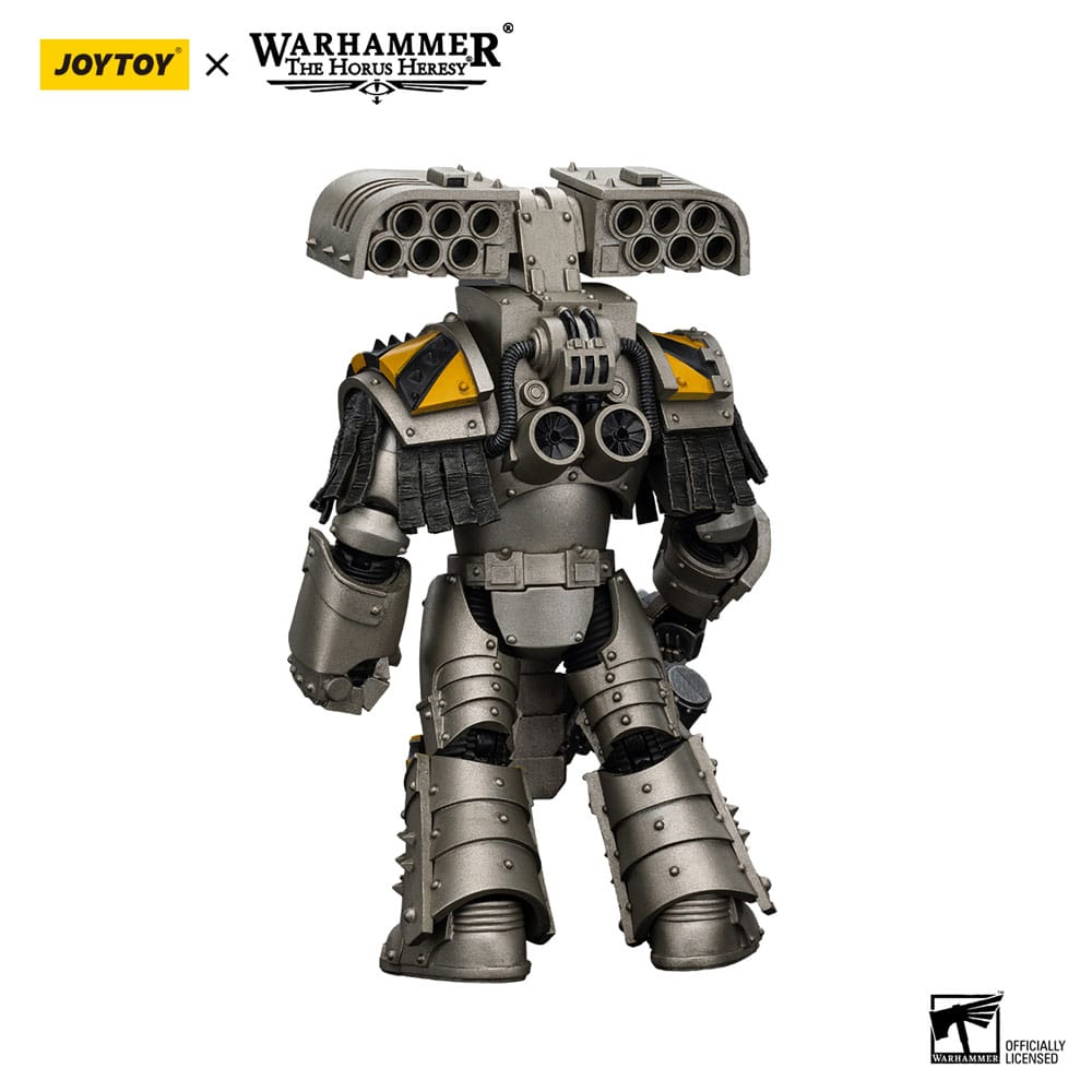 🧪 LAB | SU ORDINAZIONE Warhammer The Horus Heresy Action Figure 1/18 lron Warriors Tyrant Siege Terminator with Rocket launcher 14 cm