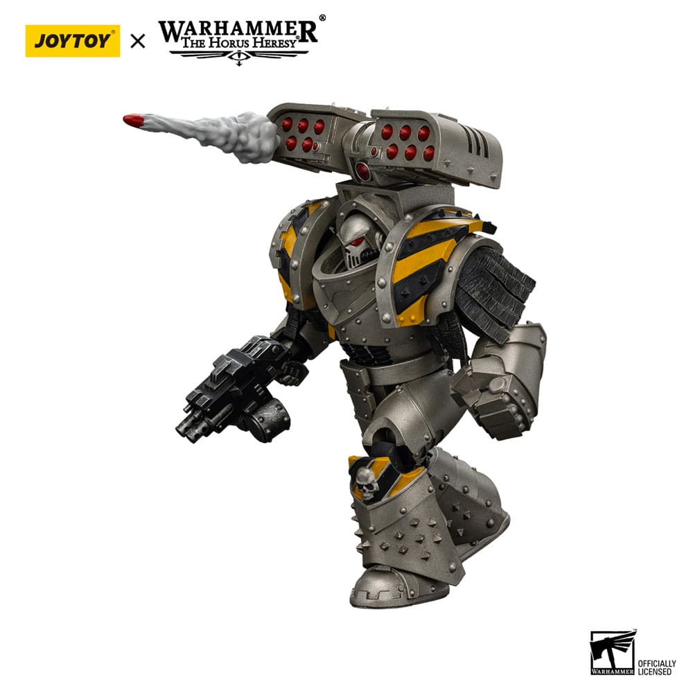 🧪 LAB | SU ORDINAZIONE Warhammer The Horus Heresy Action Figure 1/18 lron Warriors Tyrant Siege Terminator with Rocket launcher 14 cm