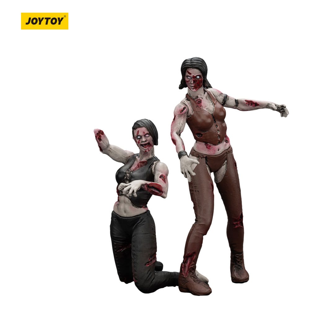 🧪 LAB | SU ORDINAZIONE Zombie Dark Source Action Figures 2-Pack Female wrestlers 8 cm