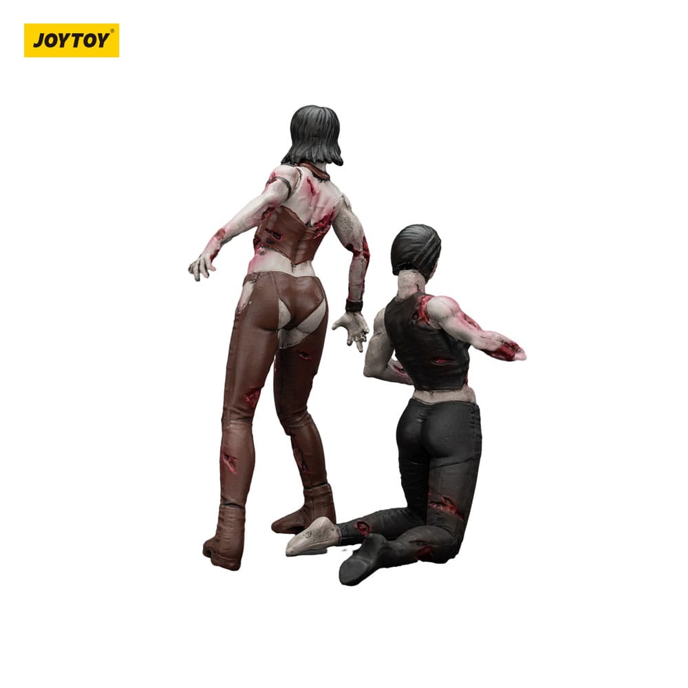 🧪 LAB | SU ORDINAZIONE Zombie Dark Source Action Figures 2-Pack Female wrestlers 8 cm