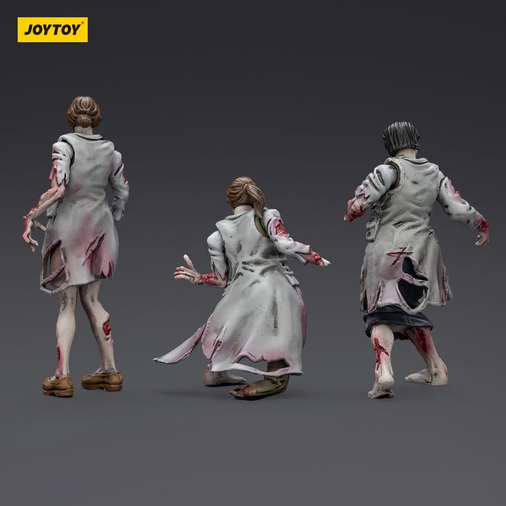 🧪 LAB | SU ORDINAZIONE Zombie Dark Source Action Figures 3-Pack Medics 8 cm