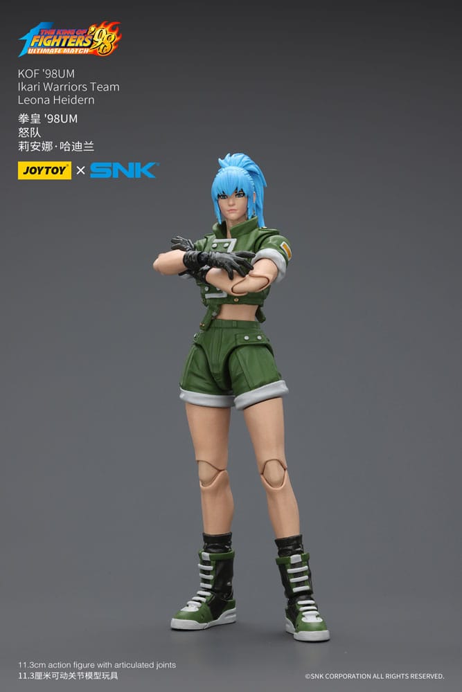 🧪 LAB | SU ORDINAZIONE The King Of Fighters '98 Action Figure Hero Team Leona Heidern 11 cm 