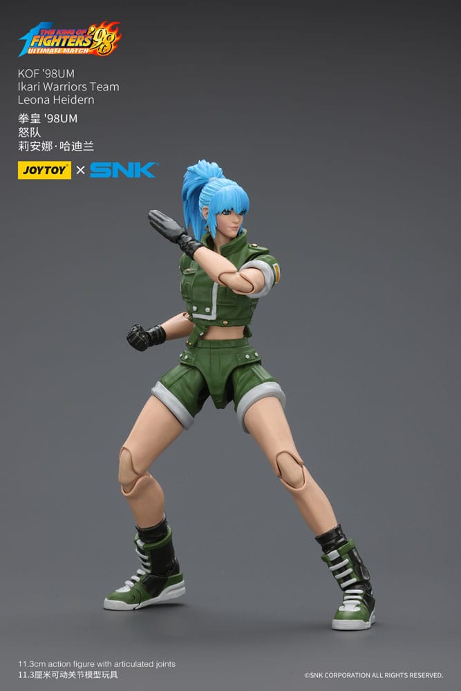 🧪 LAB | SU ORDINAZIONE The King Of Fighters '98 Action Figure Hero Team Leona Heidern 11 cm 