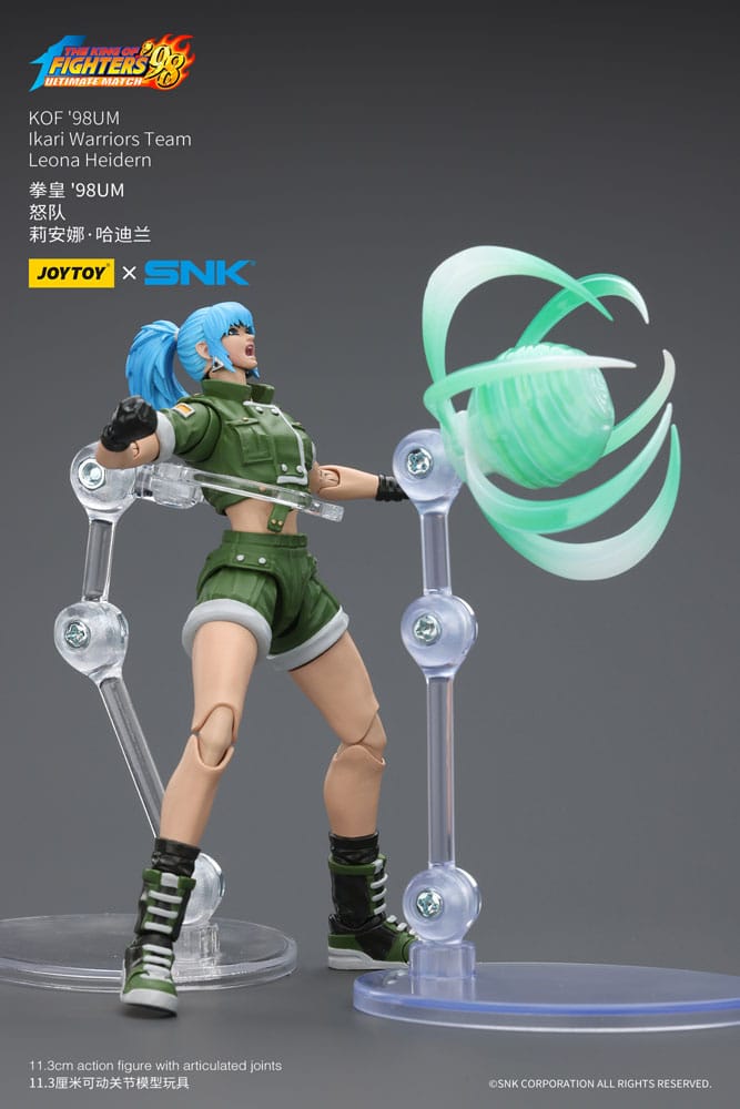 🧪 LAB | SU ORDINAZIONE The King Of Fighters '98 Action Figure Hero Team Leona Heidern 11 cm 