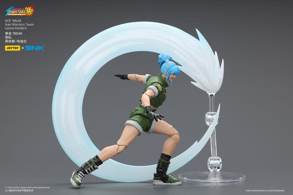 🧪 LAB | SU ORDINAZIONE The King Of Fighters '98 Action Figure Hero Team Leona Heidern 11 cm 