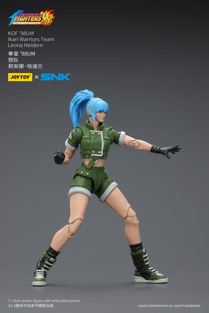 🧪 LAB | SU ORDINAZIONE The King Of Fighters '98 Action Figure Hero Team Leona Heidern 11 cm 