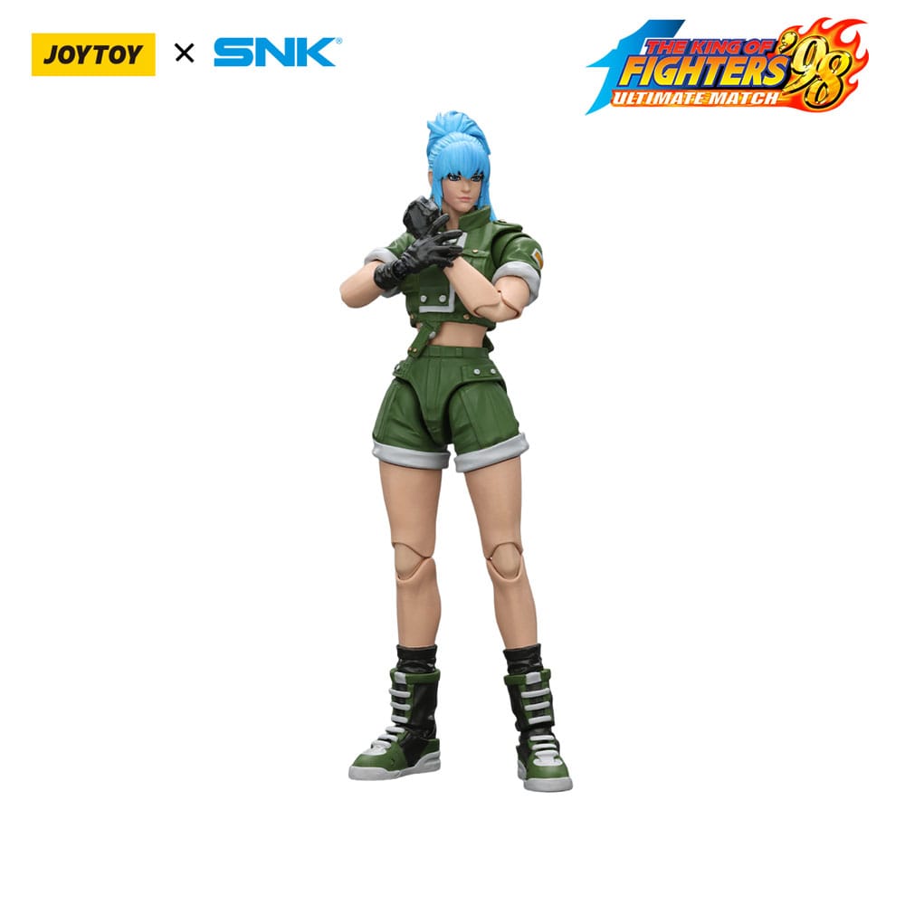 🧪 LAB | SU ORDINAZIONE The King Of Fighters '98 Action Figure Hero Team Leona Heidern 11 cm 
