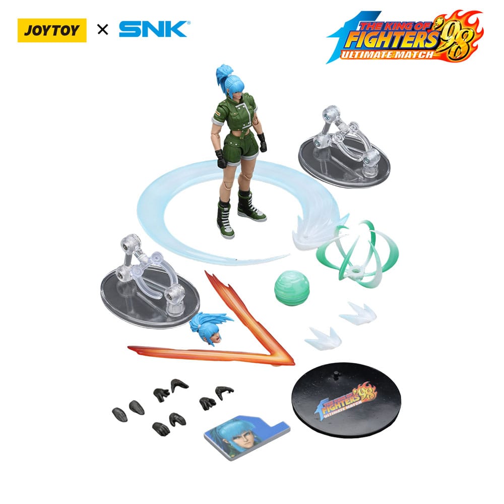 🧪 LAB | SU ORDINAZIONE The King Of Fighters '98 Action Figure Hero Team Leona Heidern 11 cm 