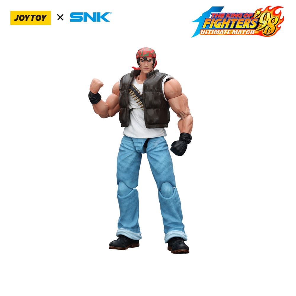 🧪 LAB | SU ORDINAZIONE The King Of Fighters '98 Action Figure Hero Team Ralf Jones 12 cm 