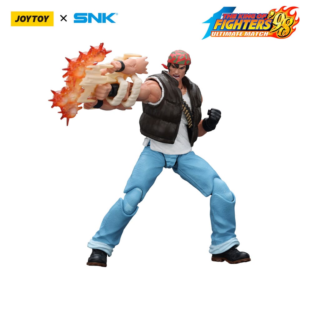🧪 LAB | SU ORDINAZIONE The King Of Fighters '98 Action Figure Hero Team Ralf Jones 12 cm 