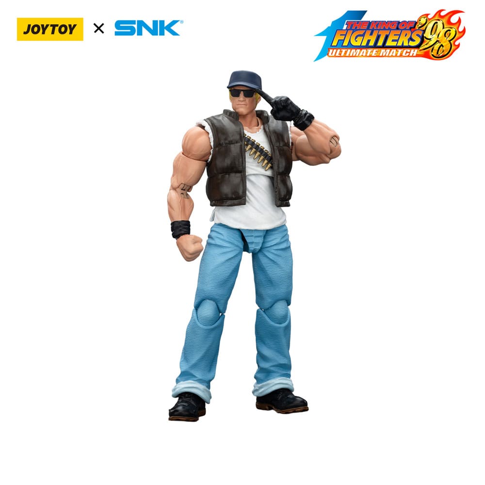 🧪 LAB | SU ORDINAZIONE The King Of Fighters '98 Action Figure Hero Team Clark Still 12 cm 