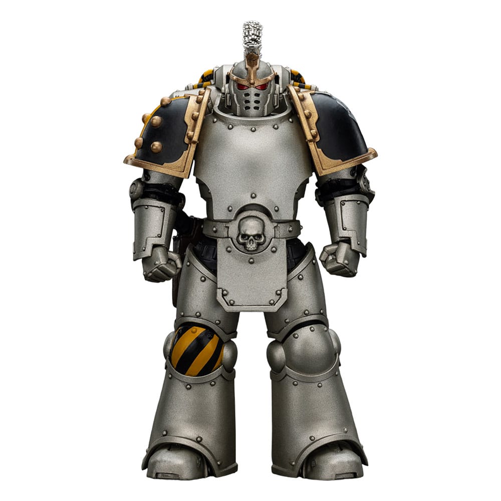 SU ORDINAZIONE Warhammer The Horus Heresy Action Figure 1/18 lron Warriors Command Squad Chosen with Legion Standard 12 cm