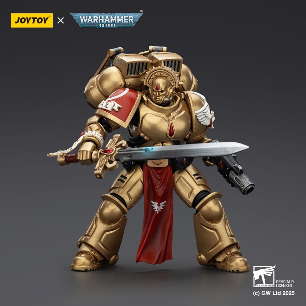 🧪 LAB | SU ORDINAZIONE Warhammer 40,000: Combat Patrol Blood Angels Action Figure Sanguinary Guard 1 with Inferno Pistol and Encarmine Blade 20 cm
