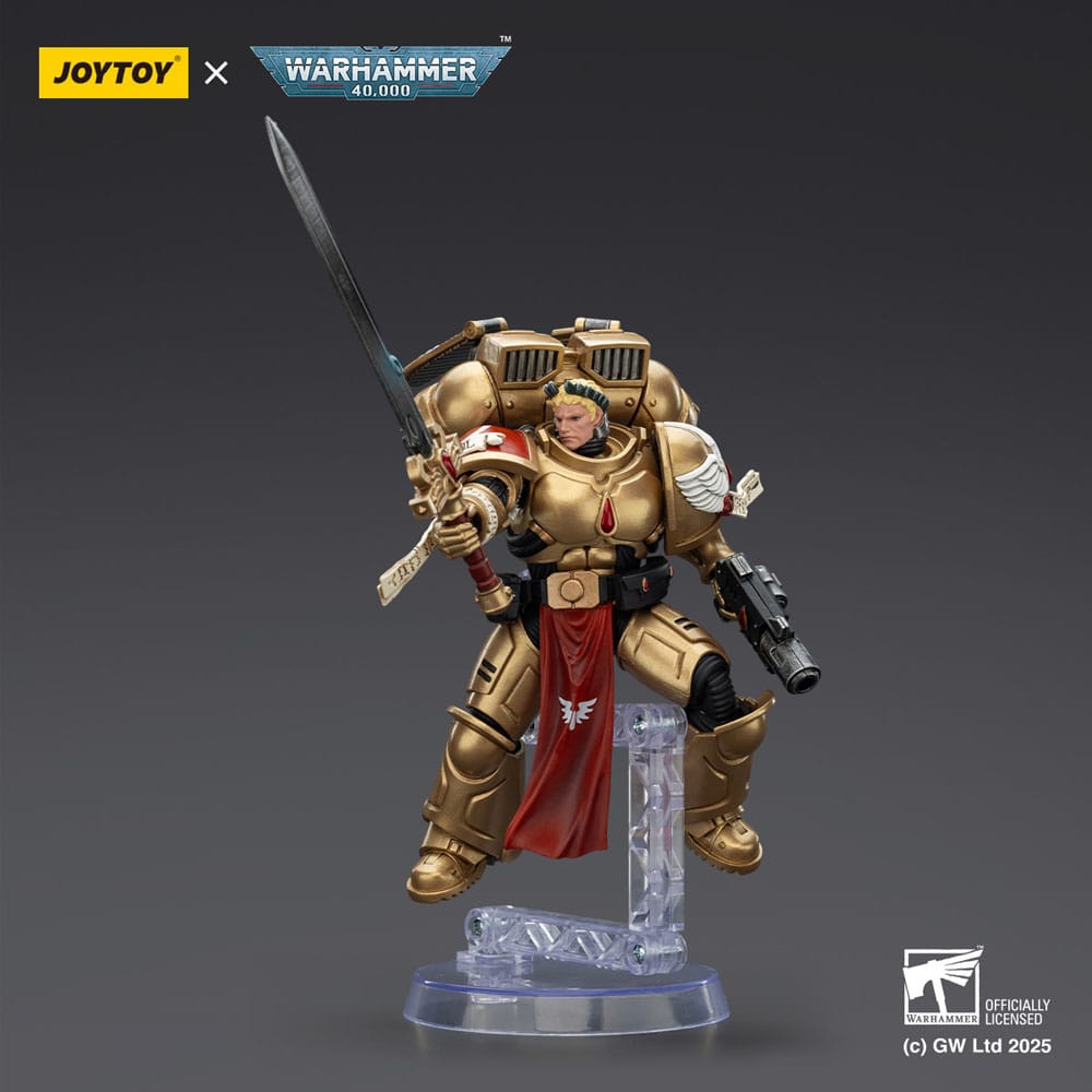 🧪 LAB | SU ORDINAZIONE Warhammer 40,000: Combat Patrol Blood Angels Action Figure Sanguinary Guard 1 with Inferno Pistol and Encarmine Blade 20 cm