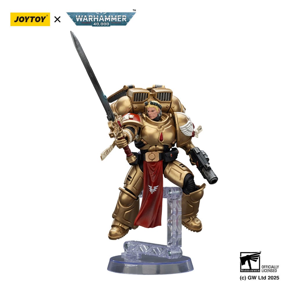 🧪 LAB | SU ORDINAZIONE Warhammer 40,000: Combat Patrol Blood Angels Action Figure Sanguinary Guard 1 with Inferno Pistol and Encarmine Blade 20 cm