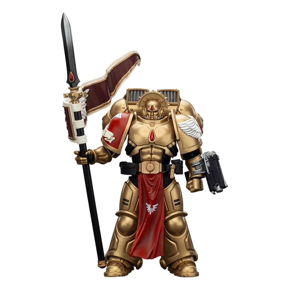 🧪 LAB | SU ORDINAZIONE Warhammer 40,000: Combat Patrol Blood Angels Action Figure Sanguinary Guard 3 with Angelus Boltgun and Encarmine Spear 20 cm