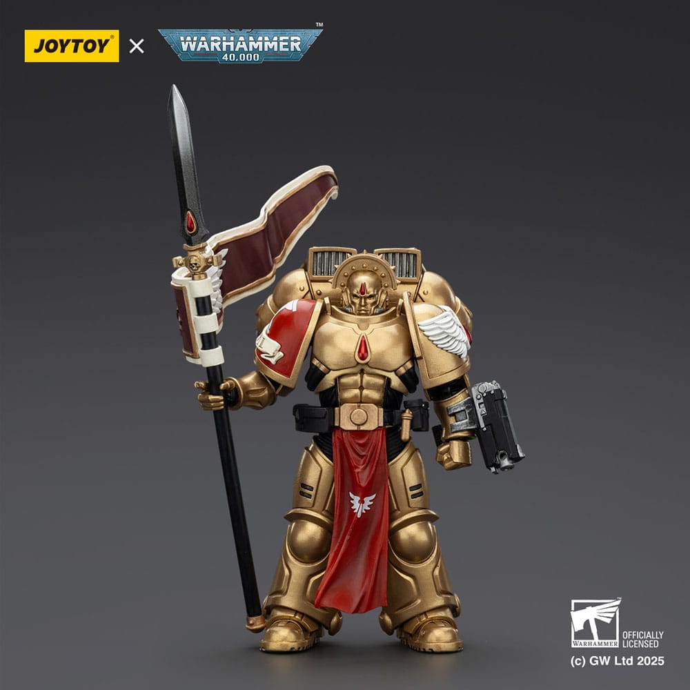 🧪 LAB | SU ORDINAZIONE Warhammer 40,000: Combat Patrol Blood Angels Action Figure Sanguinary Guard 3 with Angelus Boltgun and Encarmine Spear 20 cm