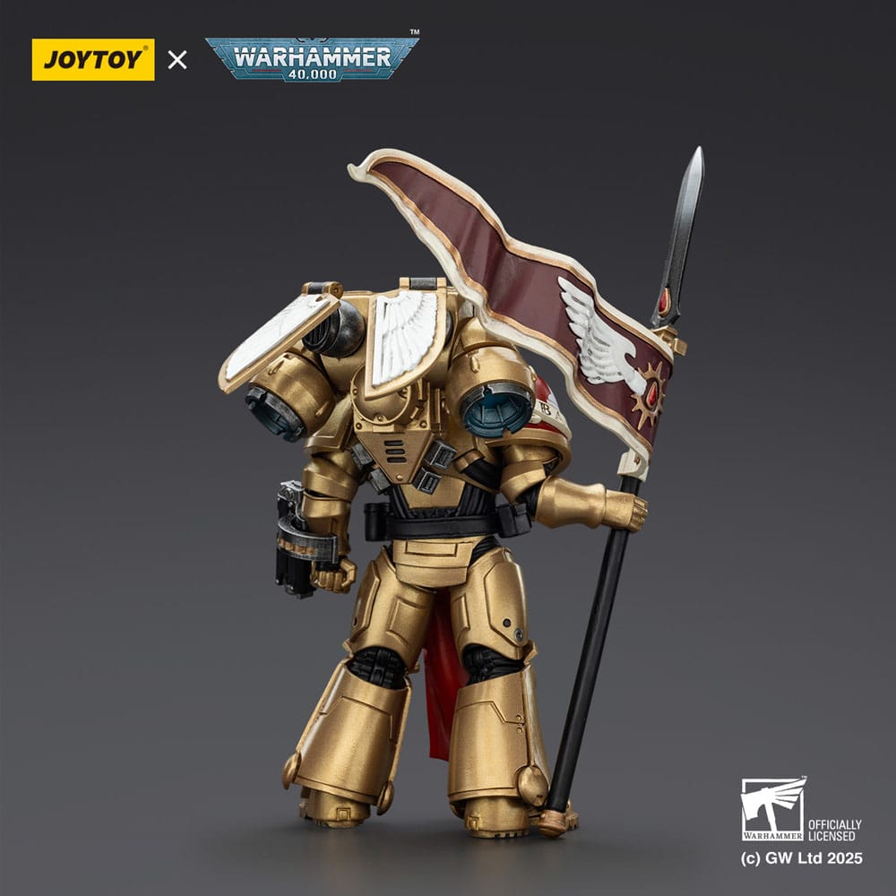 🧪 LAB | SU ORDINAZIONE Warhammer 40,000: Combat Patrol Blood Angels Action Figure Sanguinary Guard 3 with Angelus Boltgun and Encarmine Spear 20 cm