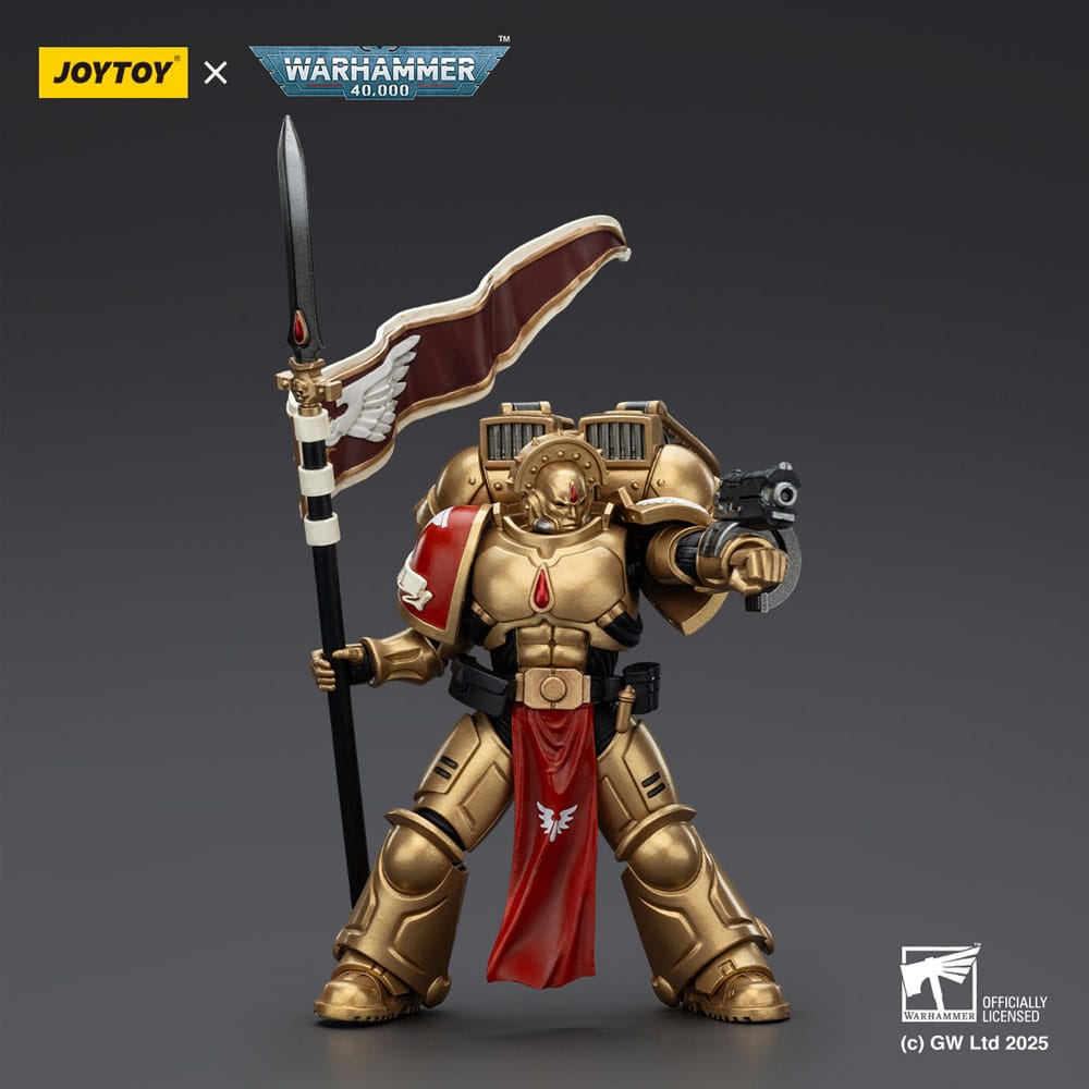 🧪 LAB | SU ORDINAZIONE Warhammer 40,000: Combat Patrol Blood Angels Action Figure Sanguinary Guard 3 with Angelus Boltgun and Encarmine Spear 20 cm