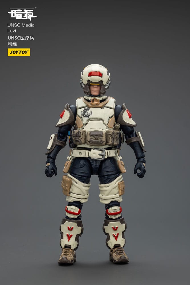 🧪 LAB | SU ORDINAZIONE UNSC Dark Source Action Figur Medic Levi 7 cm