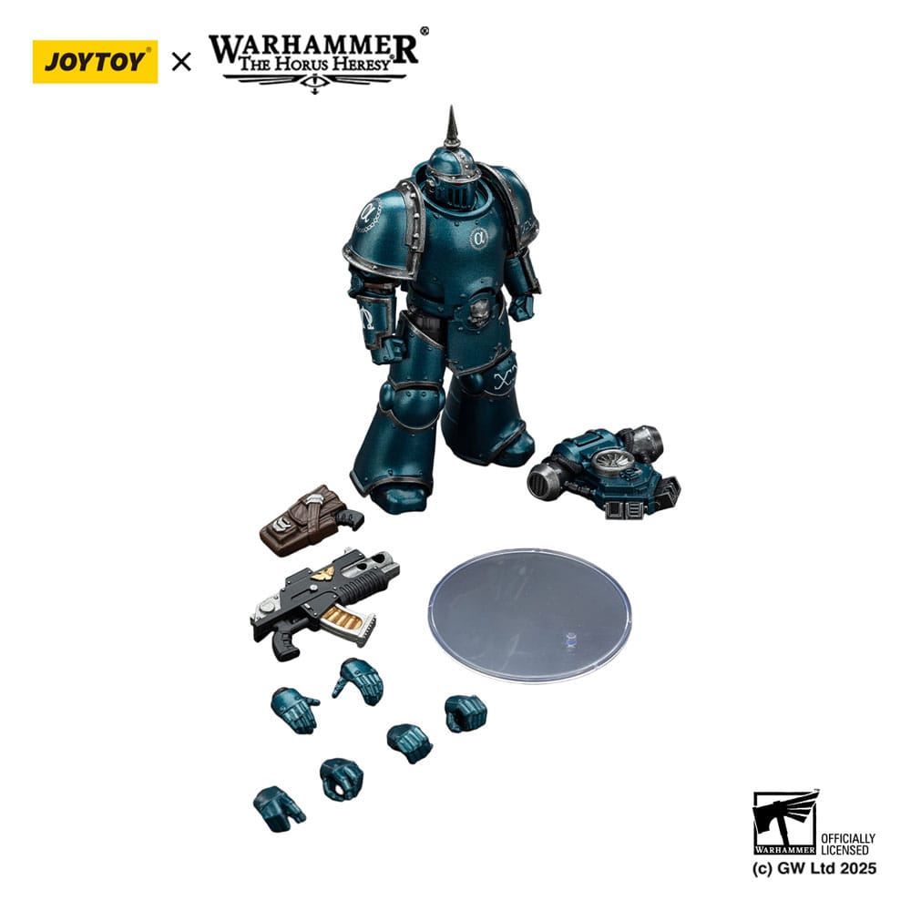 🧪 LAB | SU ORDINAZIONE Warhammer The Horus Heresy Action Figure Alpha Legion MK lll Tactical Legionary 12 cm