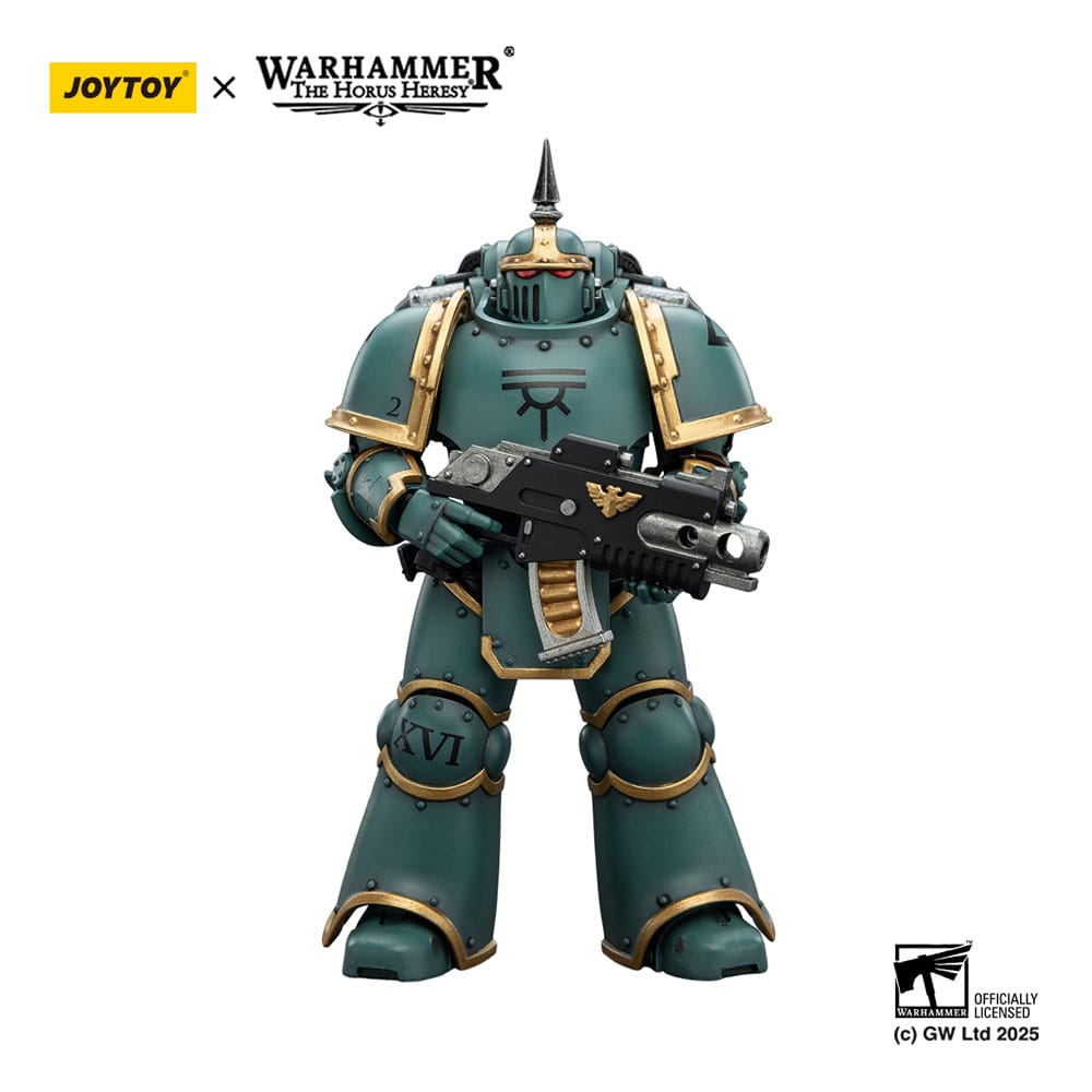🧪 LAB | SU ORDINAZIONE Warhammer The Horus Heresy Action Figure Sons of Horus MK lll Tactical Legionary 12 cm