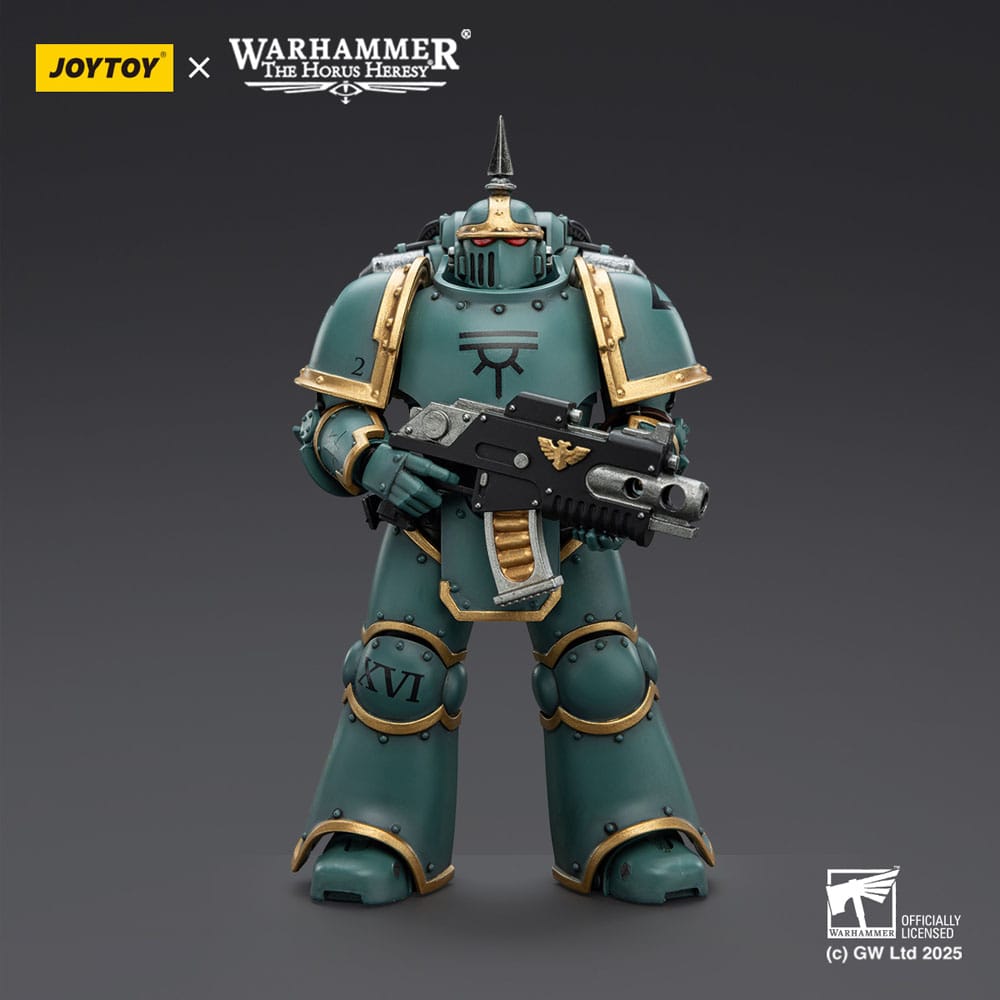 🧪 LAB | SU ORDINAZIONE Warhammer The Horus Heresy Action Figure Sons of Horus MK lll Tactical Legionary 12 cm