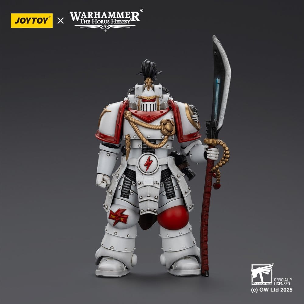 🧪 LAB | SU ORDINAZIONE Warhammer The Horus Heresy Action Figure White Scars Legion Praetor 12 cm