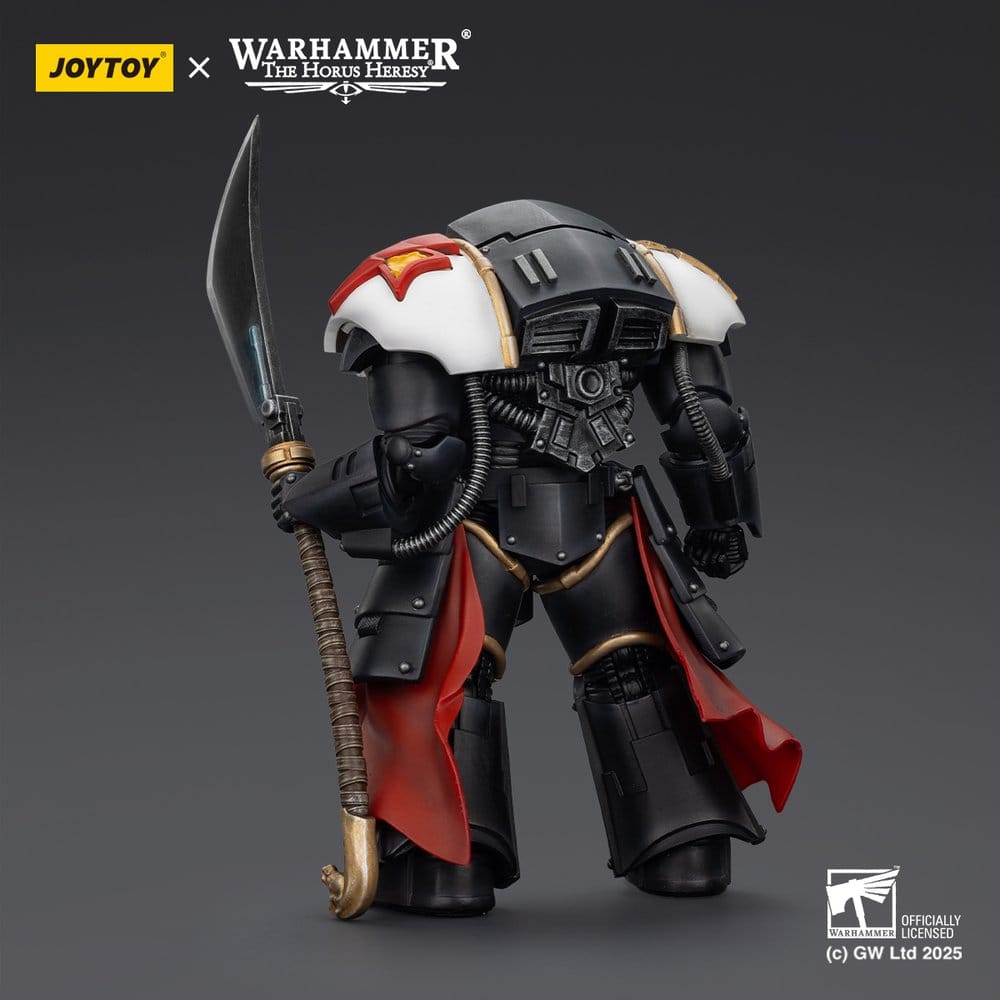 🧪 LAB | SU ORDINAZIONE Warhammer The Horus Heresy Action Figure White Scars Ebon Keshig Terminator 1 with Power Glaive 13 cm