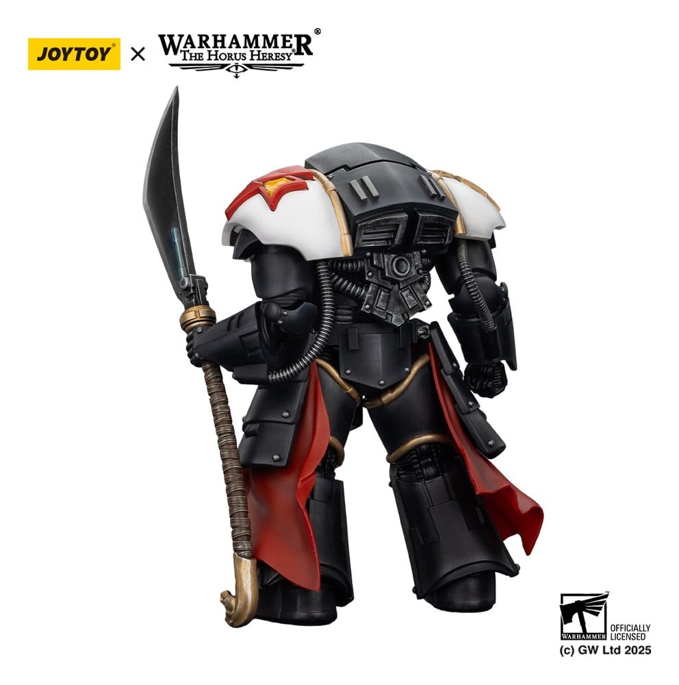 🧪 LAB | SU ORDINAZIONE Warhammer The Horus Heresy Action Figure White Scars Ebon Keshig Terminator 1 with Power Glaive 13 cm