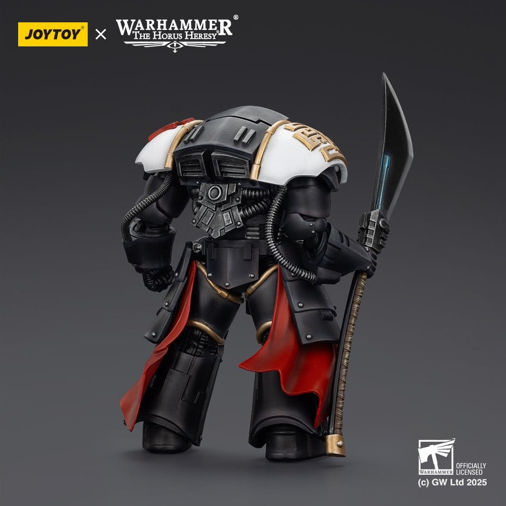 🧪 LAB | SU ORDINAZIONE Warhammer The Horus Heresy Action Figure White Scars Ebon Keshig Terminator 2 with Power Glaive 13 cm
