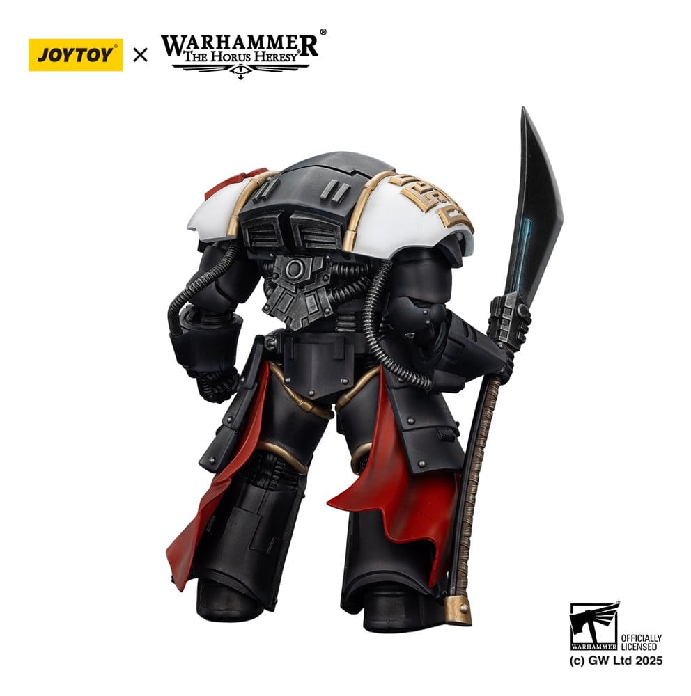 🧪 LAB | SU ORDINAZIONE Warhammer The Horus Heresy Action Figure White Scars Ebon Keshig Terminator 2 with Power Glaive 13 cm