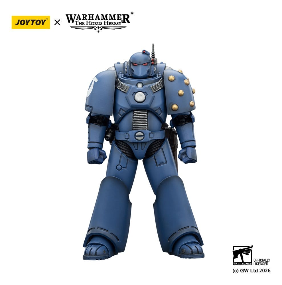 🧪 LAB | SU ORDINAZIONE Warhammer The Horus Heresy Action Figure Ultramarines MKVI Tactical Legionary 12 cm