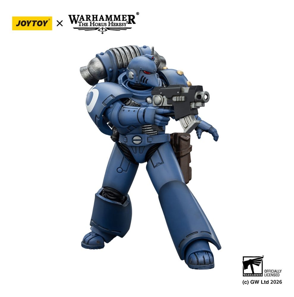🧪 LAB | SU ORDINAZIONE Warhammer The Horus Heresy Action Figure Ultramarines MKVI Tactical Legionary 12 cm