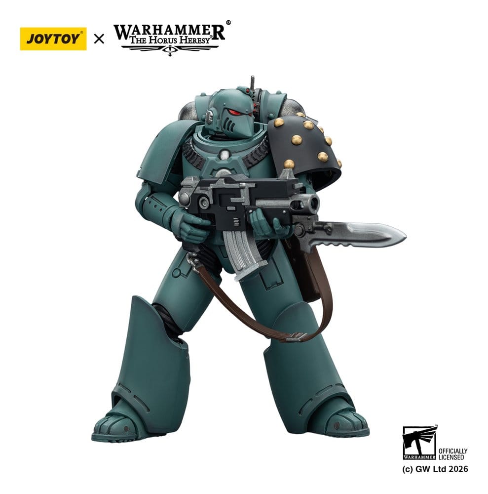 🧪 LAB | SU ORDINAZIONE Warhammer The Horus Heresy Action Figure Sons of Horus MKVI Tactical Legionary 12 cm
