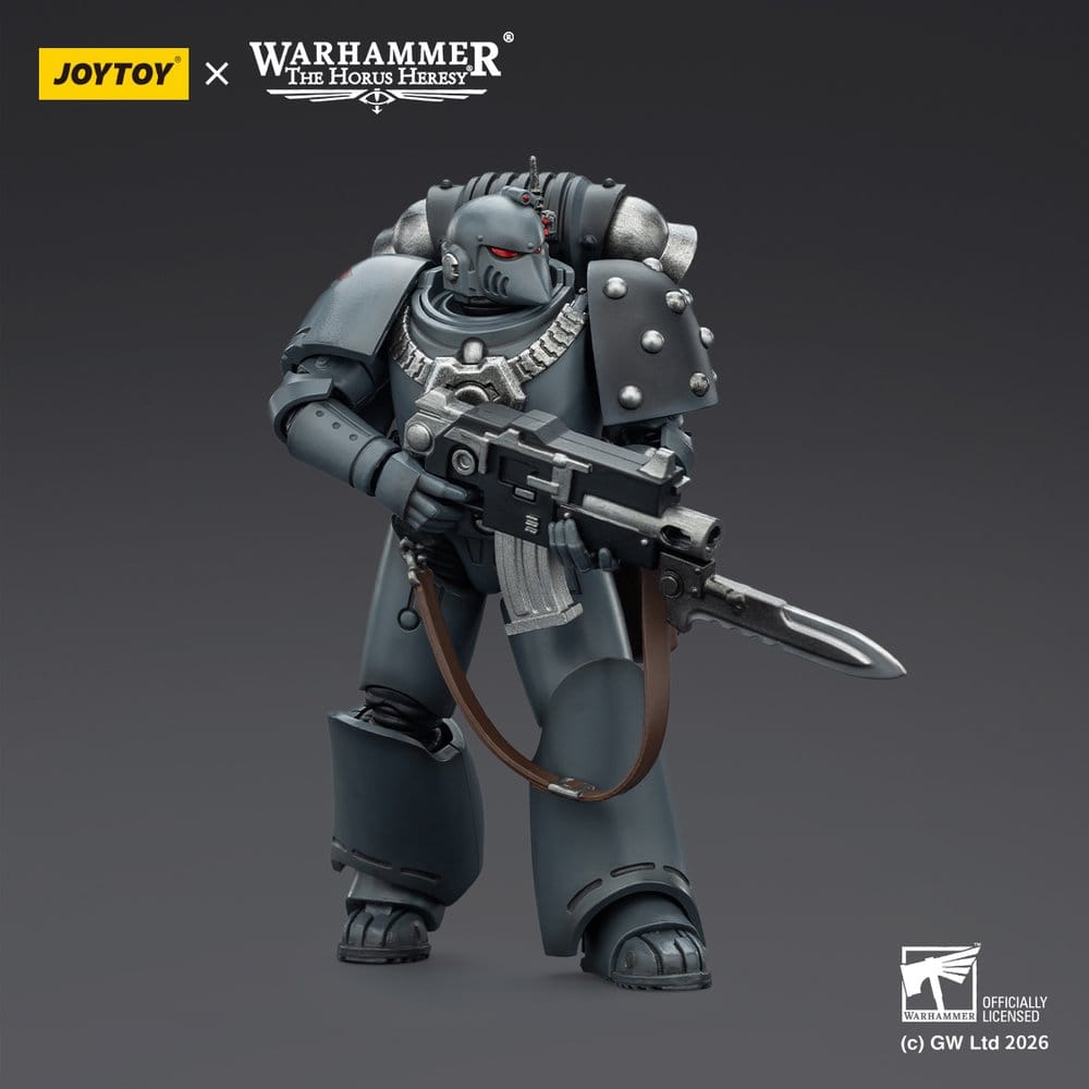 🧪 LAB | SU ORDINAZIONE Warhammer The Horus Heresy Action Figure Space Wolves MKVI Tactical Legionary 12 cm