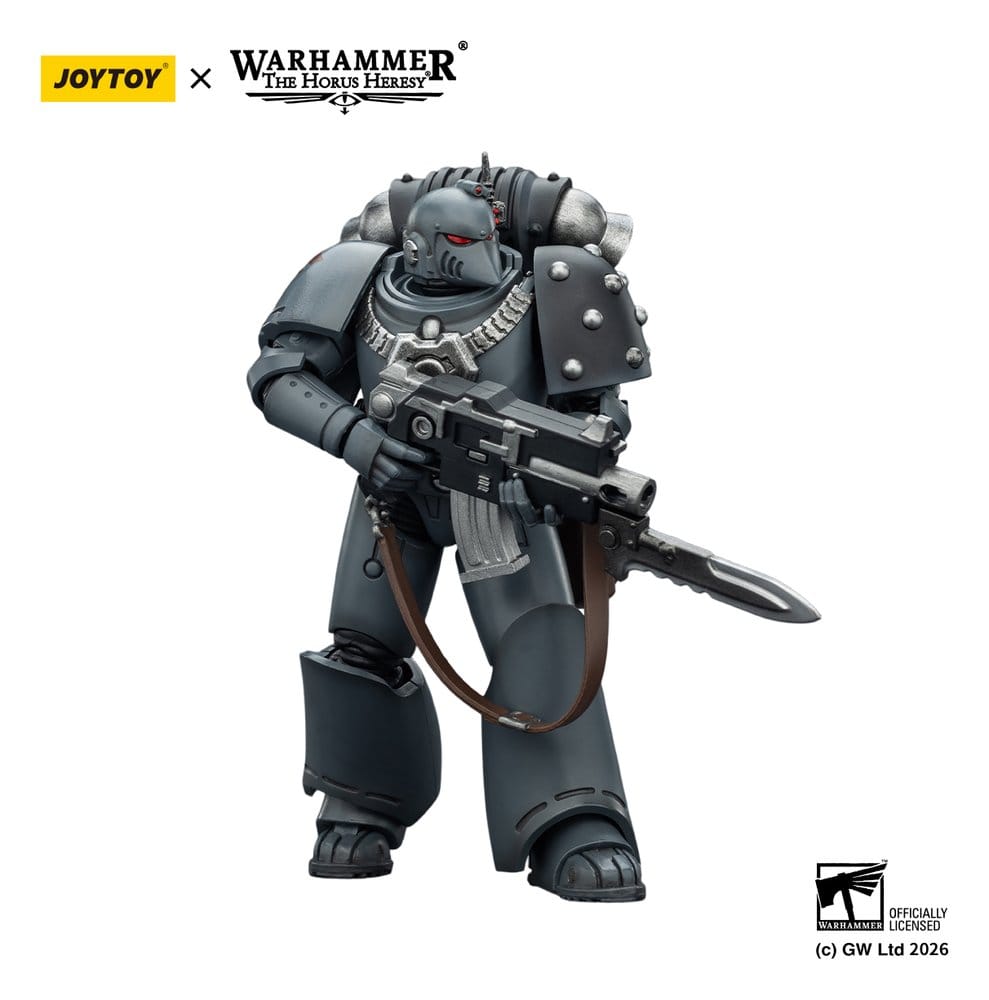 🧪 LAB | SU ORDINAZIONE Warhammer The Horus Heresy Action Figure Space Wolves MKVI Tactical Legionary 12 cm