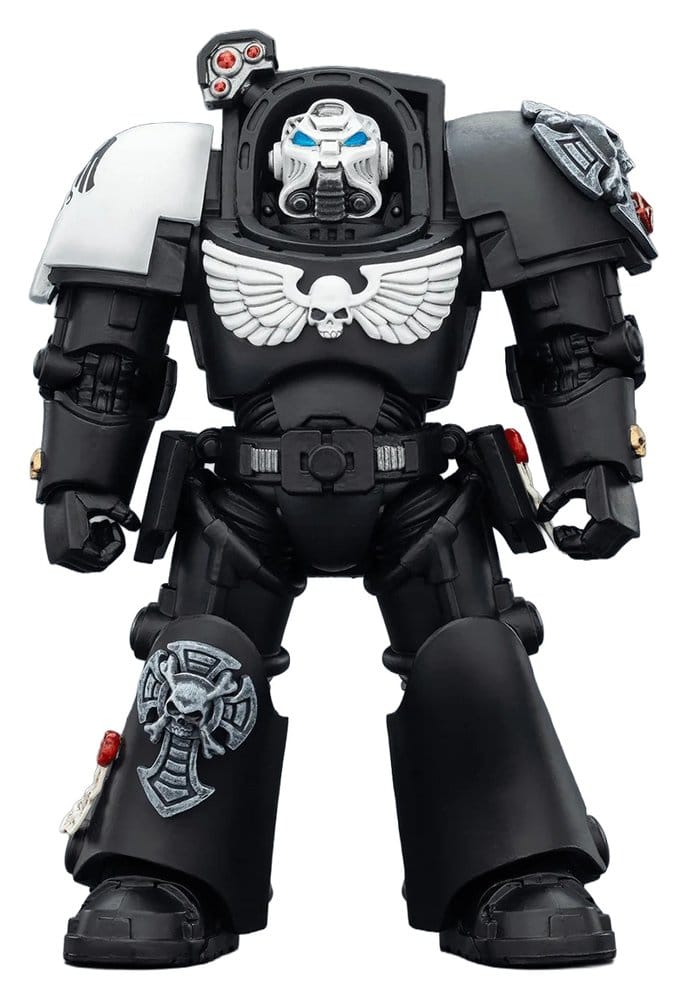 🧪 LAB | SU ORDINAZIONE Warhammer 40,000 Action Figure Raven Guard Terminator 1 with Power Sword and Storm Bolter 14 cm