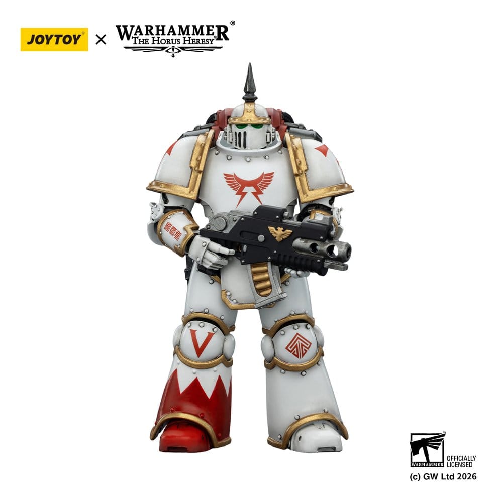 🧪 LAB | SU ORDINAZIONE Warhammer The Horus Heresy Action Figure White Scars MKIll Tactical Legionary 12 cm