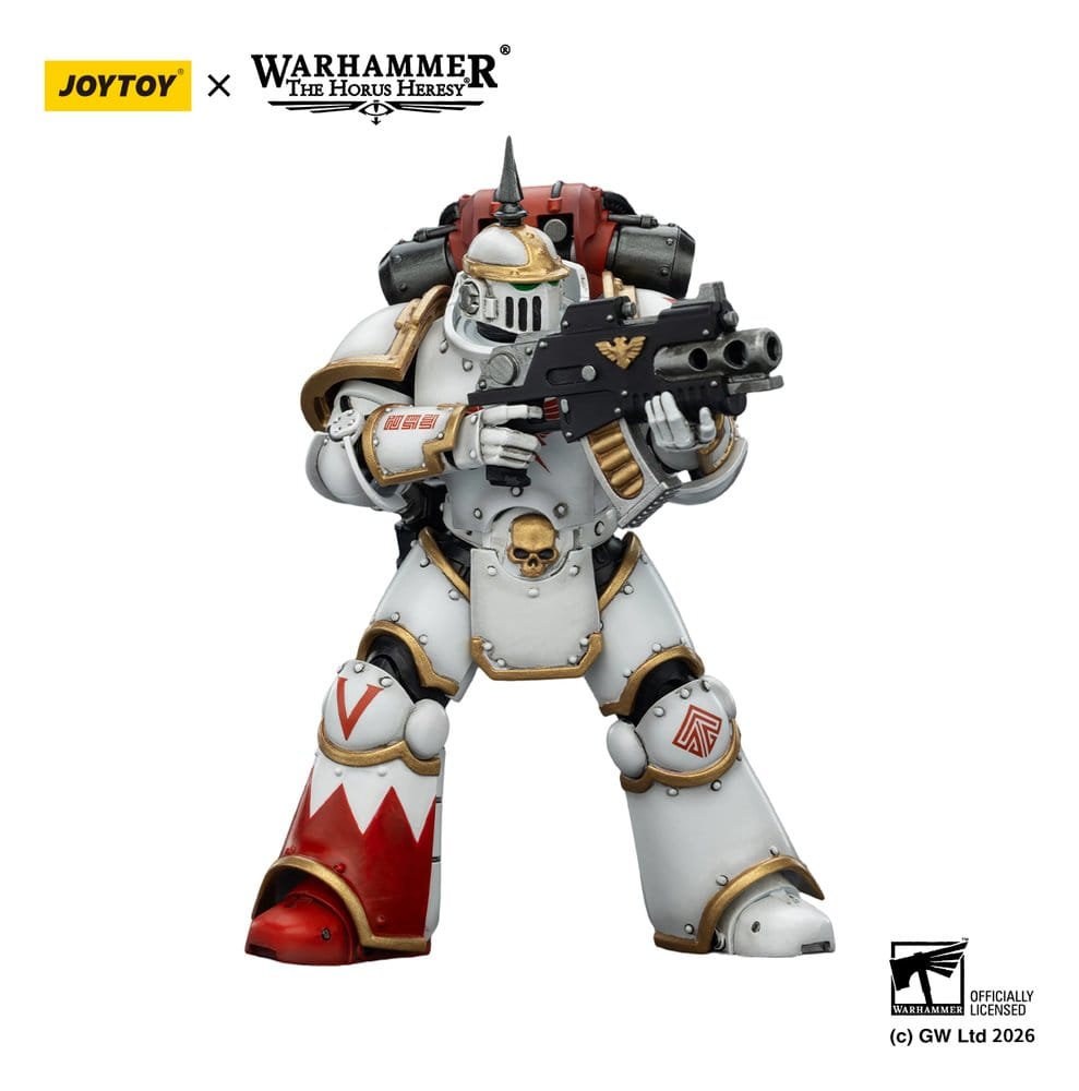 🧪 LAB | SU ORDINAZIONE Warhammer The Horus Heresy Action Figure White Scars MKIll Tactical Legionary 12 cm