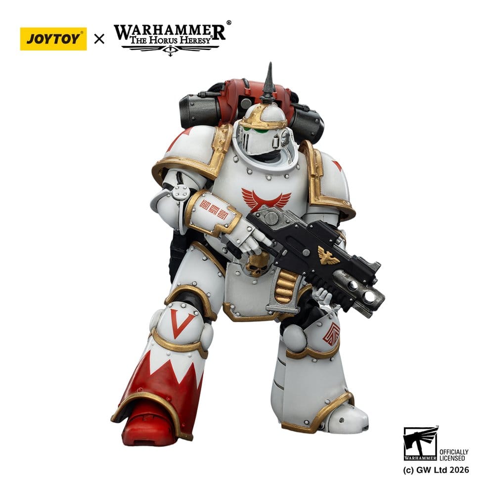 🧪 LAB | SU ORDINAZIONE Warhammer The Horus Heresy Action Figure White Scars MKIll Tactical Legionary 12 cm