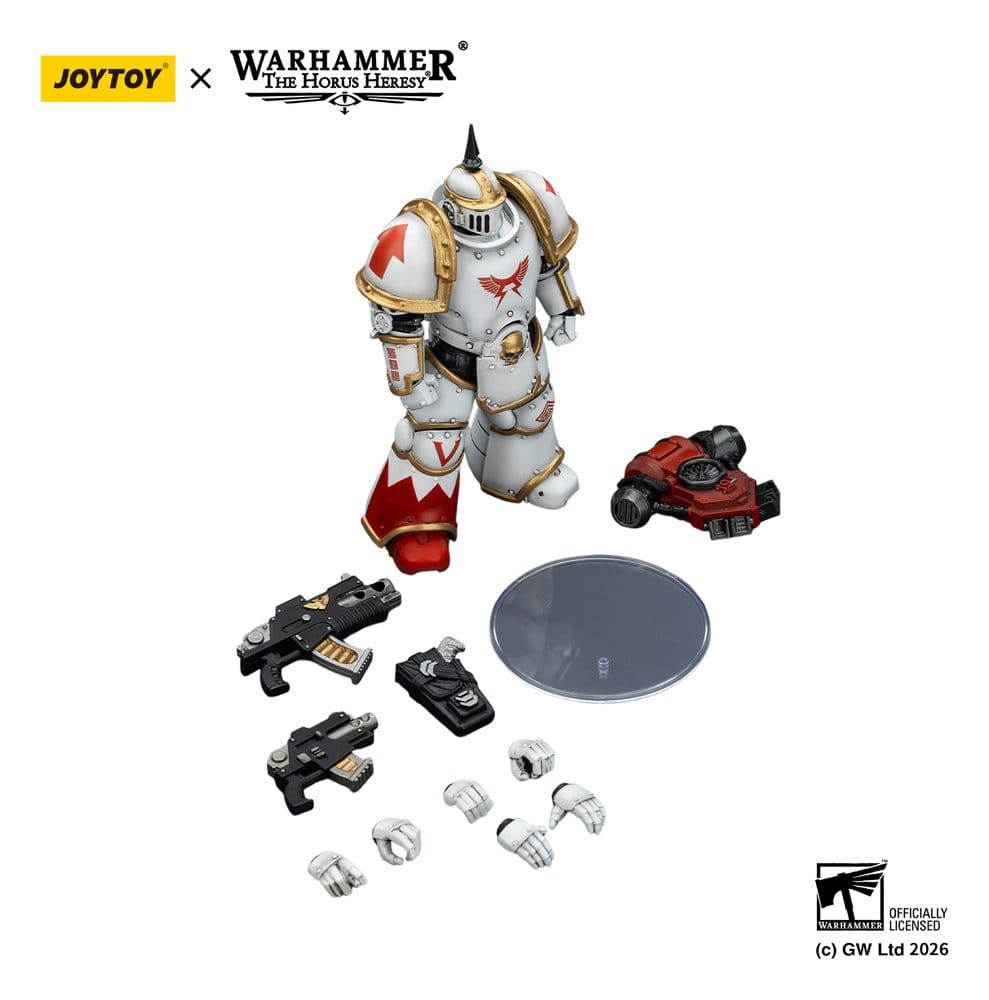 🧪 LAB | SU ORDINAZIONE Warhammer The Horus Heresy Action Figure White Scars MKIll Tactical Legionary 12 cm