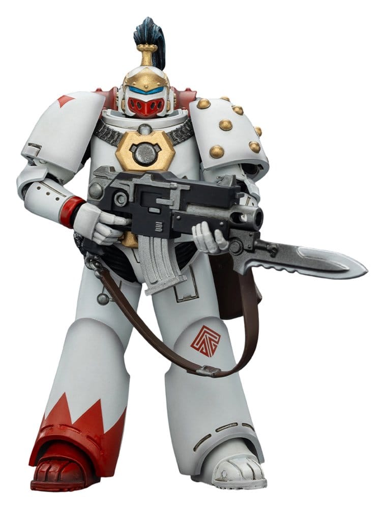 🧪 LAB | SU ORDINAZIONE Warhammer The Horus Heresy Action Figure White Scars MKVI Tactical Legionary 12 cm