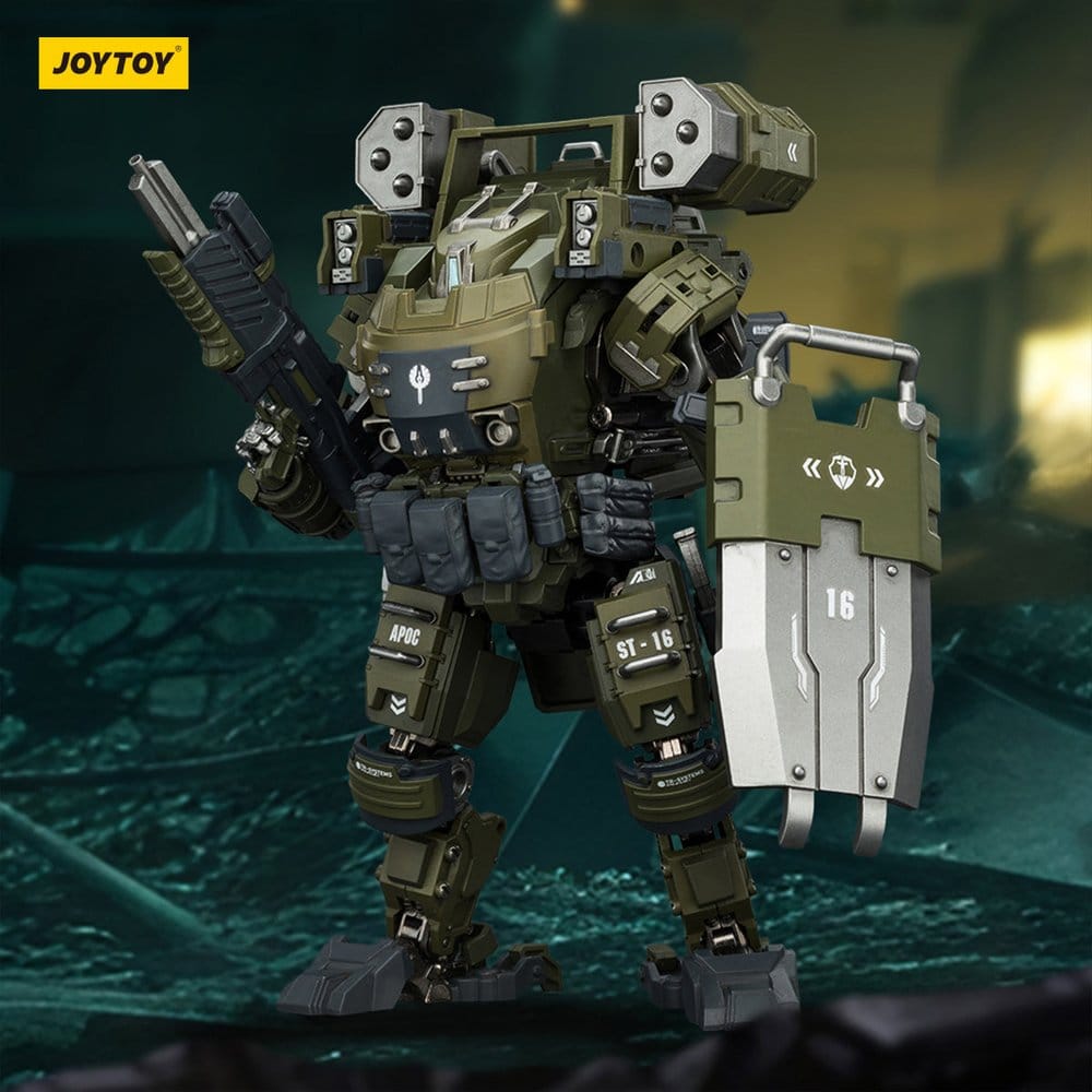 🧪 LAB | SU ORDINAZIONE Dark Source Action Figure 1/25 APOC Series Storm Surge Heavy Fire Assault Mech ST-8616 14 cm