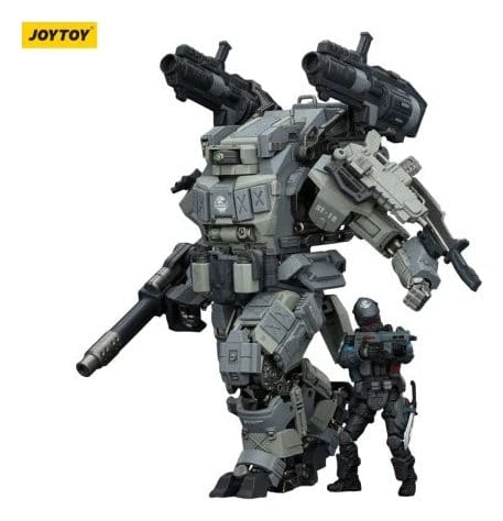 🧪 LAB | SU ORDINAZIONE Dark Source Action Figure 1/25 APOC Series Bedrock Fury Fire Strike Mech ST-8618 14 cm